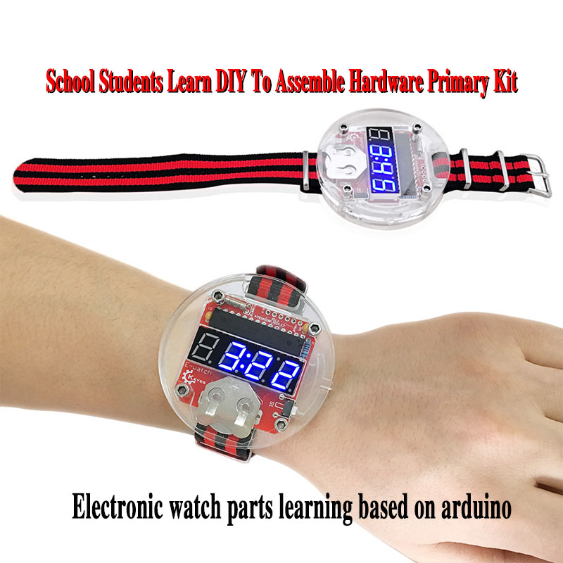 Arduino Kit - Single Chip LED Kit Clock DIY