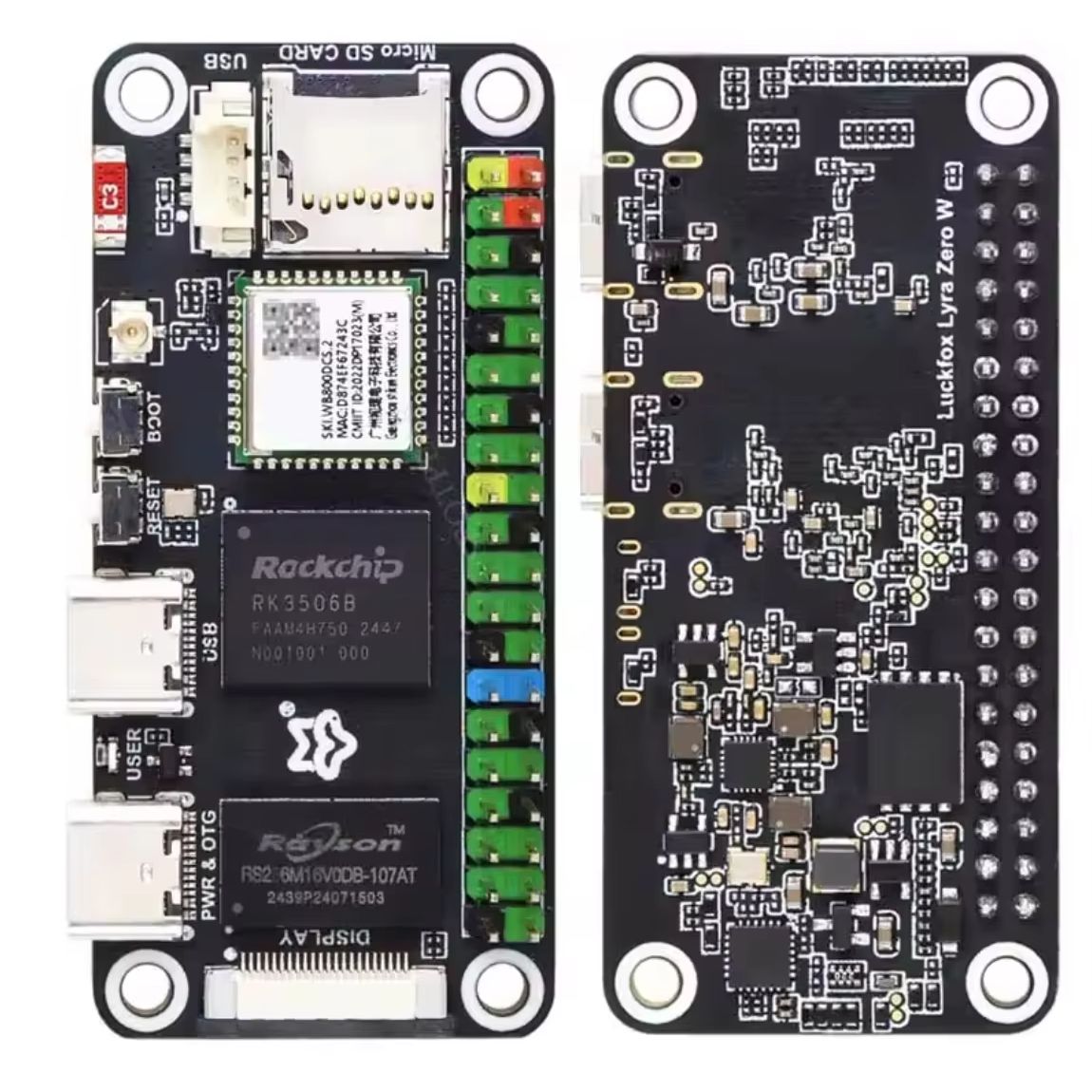 Luckfox Lyra Zero W RK3506B Ro - Pi Zero 评论和价格