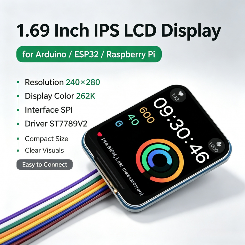 1.69 Inch IPS LCD Module ST778 - Pi Display 评论和价格