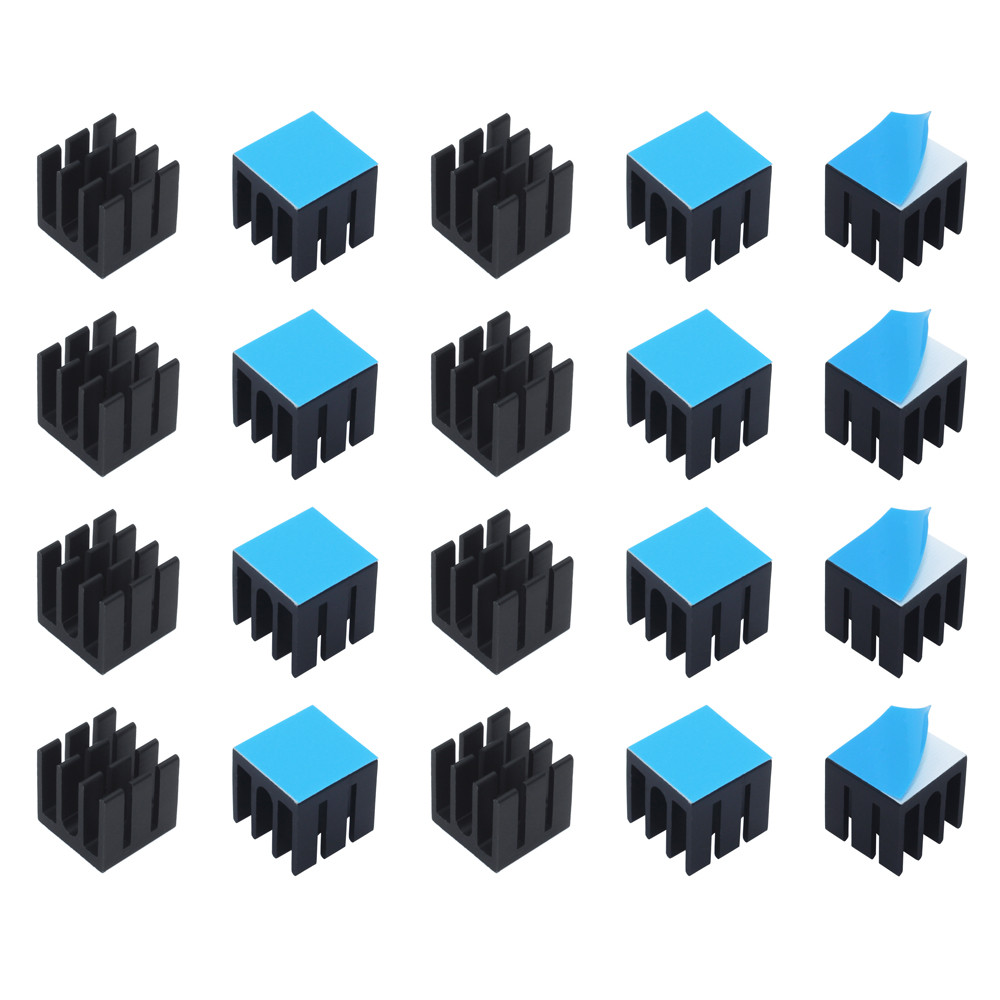 12x12x12mm 50pcs Aluminum Heat - Pi Power Supply 评论和价格